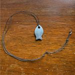 Pandora  925 Silver Fish Pendant Necklace Photo 3