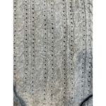 American Eagle Gray Grey Cardigan Chunky Cropped Grandpa Sweater Twee MEDIUM Photo 8