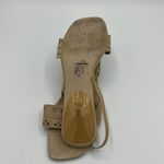 Colin Stuart  Suede Tan Suede Kitten Sling back Heels Size 6.5 B19A‎ Photo 4