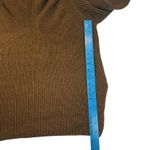 Les Copains Brown Turtleneck Sweater Wool Italy Classic Heavy Old Money Sz 48(L) Size L Photo 9