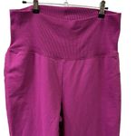 Route 66 Magenta French Terry High Waist Bootcut Loungewear Pants Womens Medium Photo 2