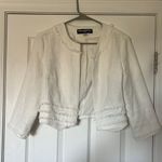Karl Lagerfeld White Blazer Photo 0