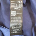 Marciano Midnight Blue Sequin Mini Shift Dress V Neck Formal Floral Size Small Photo 11