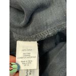 J.Crew Women's Black Midi Dress 3/4 Sleeve White Stripe Side Zip‎ Size S Photo 7