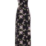 EXPRESS Black Floral Maxi Dress Photo 0