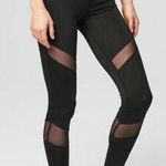 Aeropostale Mesh Cutout Black Leggings Photo 0