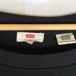 Levi's Levi’s NWOT Black Sweatshirt with Fringe Sleeves Photo 5