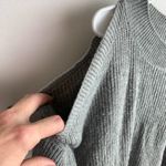 BP . Gray Knit Cold Shoulder Crew Neck Sweater Photo 6