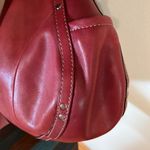 Fossil cranberry pink color, great leather bag Photo 3