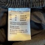 American Eagle  Super Stretch Women's Black Pleated Pants 20 Photo 5