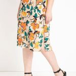 Eloquii  Tropical Floral Skirt Photo 1