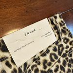 frame denim NWT  Animal Print Jeans Photo 3