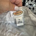 Talbots  Geometric Dots Circle Embroidered Pencil Skirt Black White Size 6 Office Photo 1