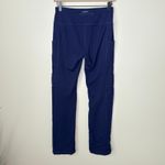 Jaanuu ULTRAsoft Scrub Yoga Pants XS 5 Pockets Mid-Rise Medical Nurse Navy Photo 4