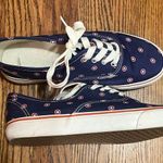 Marvel  Captain America Navy Women's Canvas Shoes like new Photo 0