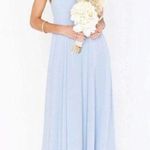 Show Me Your Mumu Madrid steel blue maxi dress XXS Photo 1