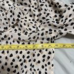 AYR  Black and White‎ Ruffled Silk Blouse Size S EUC Photo 6