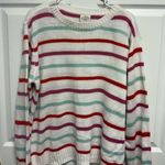st. john's bay  Colorful Striped Crew Neck Sweater size XXL Photo 0