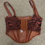Urban Outfitters Outfitter Cropped Corset Top  Photo 1