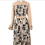 Jason Wu NEW | Floral Print Chiffonpaneled Cotton Gabardine Trench Coat Photo 14