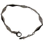 Fossil STEEL+PAVE CRYSTAL LINK BRACELET Photo 1