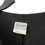 Vintage A Fortiori Burnout Dress Women’s Large Black Red Glitters Whimsical Photo 5