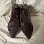 Jeffrey Campbell Puddles Pointed Toe Rain Ankle Boots Wine Shiny Size 7 Photo 5