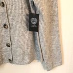 Vince Camuto  Puff Sleeve Cardigan Sweater Gray S Photo 2
