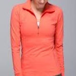 Lululemon The shirt is a  Race With Grace 1/2 Zip Pullover Sz 6 nwot Photo 0