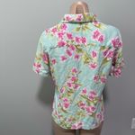 Tommy Bahama  Floral Tropical Hibiscus Button Down Shirt Silk Small Hawaiian Photo 2