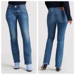 Lucky Brand  Low Rise Lolita Bootcut Jeans Size 6 28 R Western Rodeo Festival Y2K Photo 1