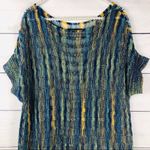 Kerisma  | Knitted Blue Yellow Cover up Photo 1