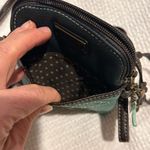 Chala NWT  Cell Phone Purse Crossbody Convertible DAZZLED TURTLE Turquoise Blue Photo 3