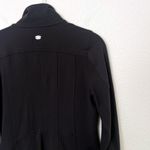 Athleta [] Black Long Sleeve Thumbholes Workout Zip Up Active Jacket Size Small S Photo 7