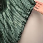 Just Cruising Tie Dye Ombre Tunic Dress "Free Size" Turquoise Embroidered Boho Blue Size L Photo 4