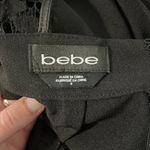 Bebe  Jumpsuit Black Lace Sleeveless Top Size 0 EUC Photo 10