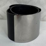 Emporio Armani Size 38 YEWH37 Cuffed Wide Leather Belt Photo 0