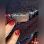 Eddie Bauer  Ladies Christmas Holiday Sleep Set ( LARGE ). Deer and flannel Photo 5