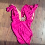 J.Crew Ruffle Plunge One-Piece Swimsuit Ruched Size 2 Photo 10