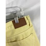 Madewell  Baggy Straight Jeans Yellow Size 30 Photo 3