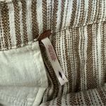 Free People  Marta Yarn Dye Trouser Pants Sz 4 Stripe Wide Leg Cotton Photo 15