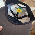 prAna  Floral Embroidered trucker Cap - Gray and Multicolor SnapBack Photo 4