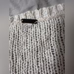 Free People  V-Neck Cable Knit Fringe Sweater; cream color; size Smalll Photo 3