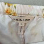 Rebecca Taylor Off the Shoulder Halter Blouse in Ballet Combo Floral Size 4 Photo 6