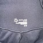 Aerie Offline by  Real Me Xtra Black High-Rise Crossover 7/8 Leggings MEDIUM Photo 4