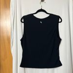 JoyLab  Black Sleeveless Twist Top Size XXL Photo 3
