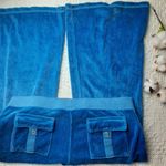 Juicy Couture Blue Velour Pants Photo 1