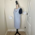 Tommy Hilfiger Grey, Red & Blue Colorblock Heart T-Shirt Midi Dress Sz S Photo 7