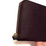 Kate Spade  Burgundy Zipper Wallet Photo 6