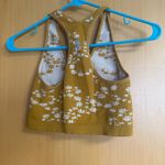 Free People Movement Floral Mustard Yellow Women's Top Size undefined Photo 2